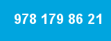 978 179 86 21